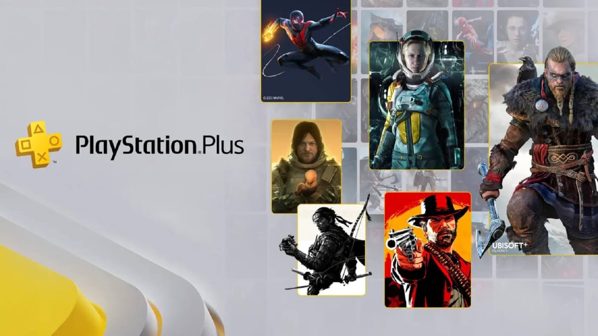 Some of the PlayStation Plus Premium game list announced by Sony in banner form