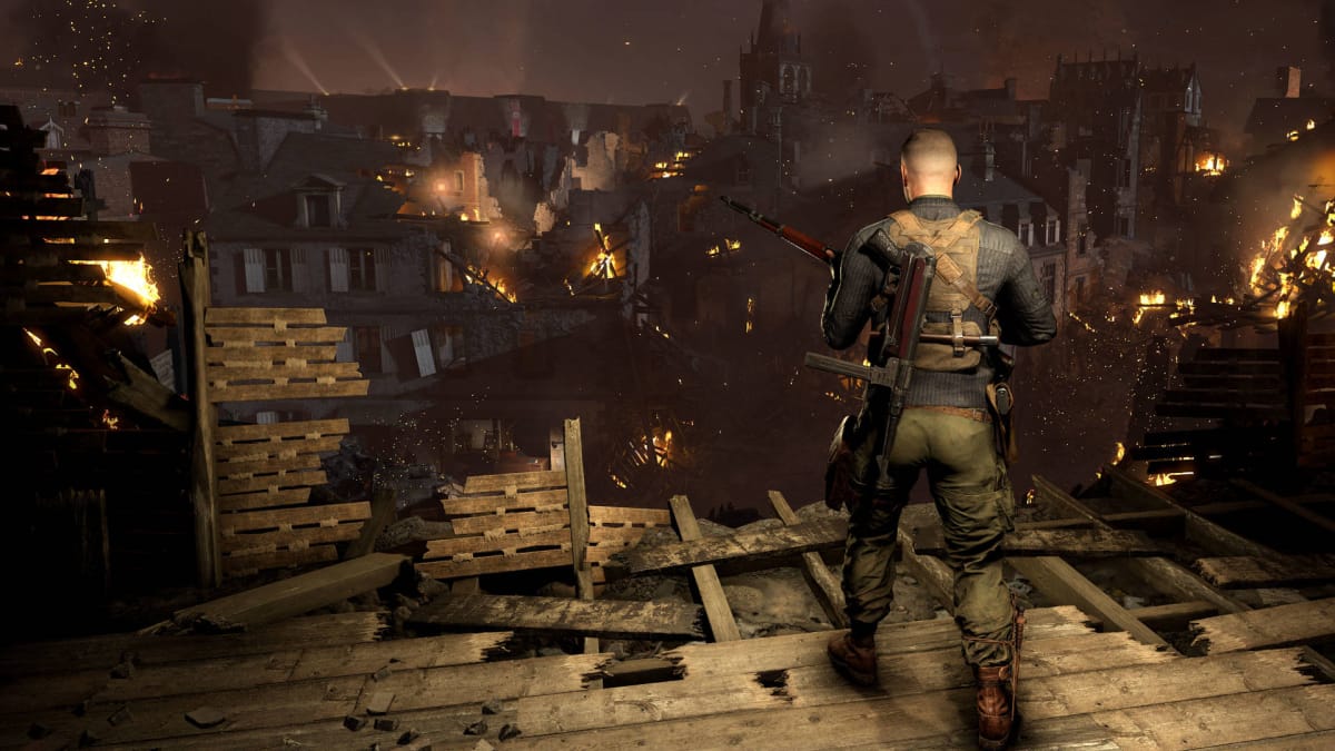 Sniper Elite 5 Epic Games Store Postponed cover