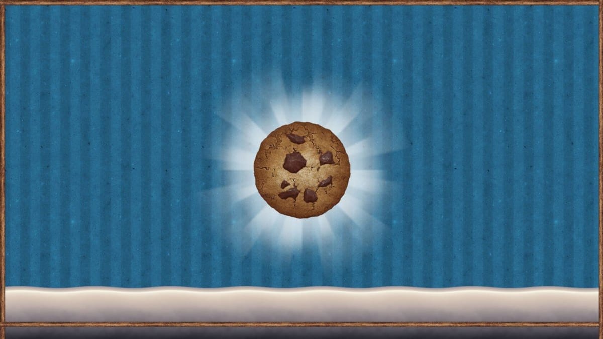 The single cookie from Cookie Clicker
