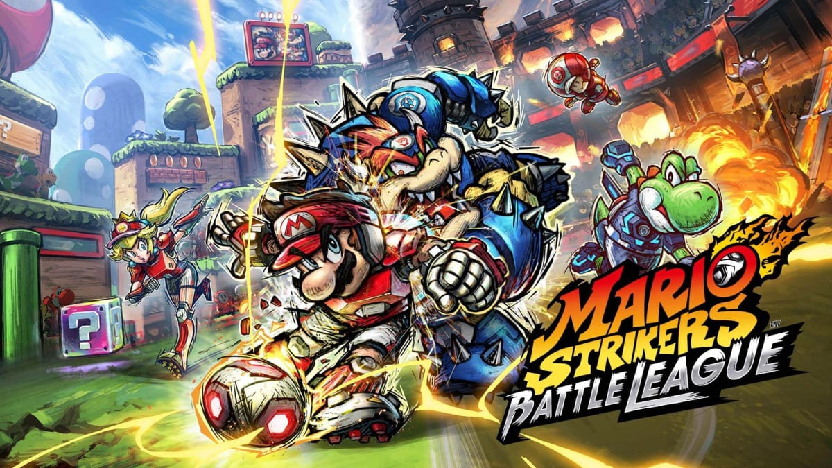 Mario Strikers: Battle League Logo