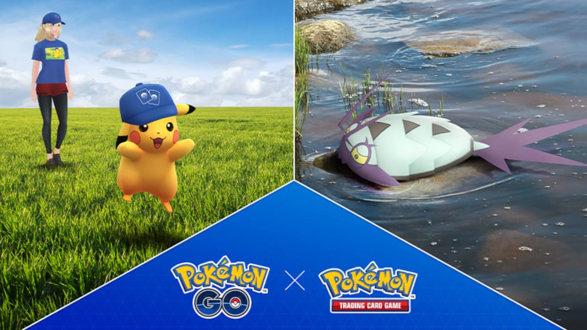 Pikachu's new hat and Wimpod in Pokemon Go