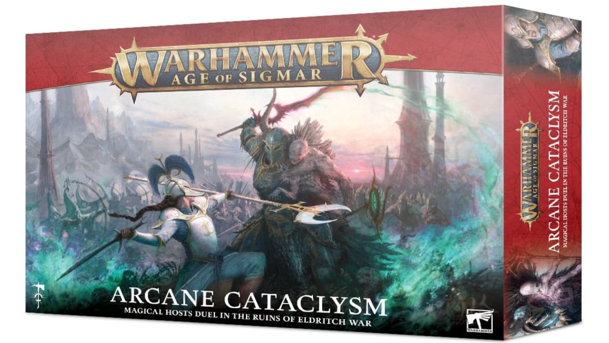 Featured box art for Warhammer Age of Sigmar Arcane Cataclysm