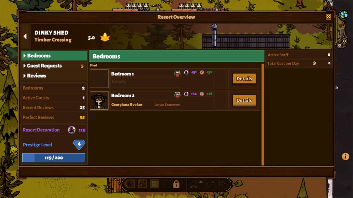 Bear and Breakfast Prestige Guide screenshot of gameplay