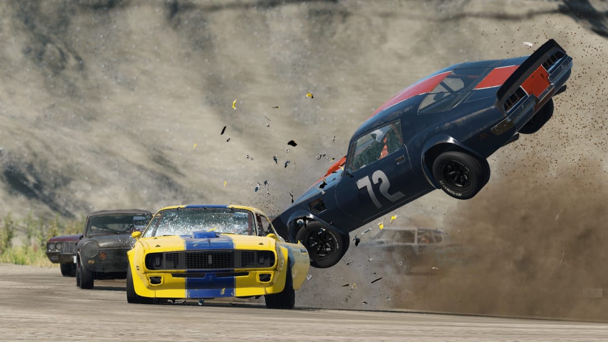 PlayStation Plus Premium Racing Games Wreckfest