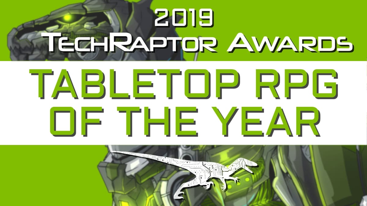 2019 techraptor awards tabletop rpg of the year.