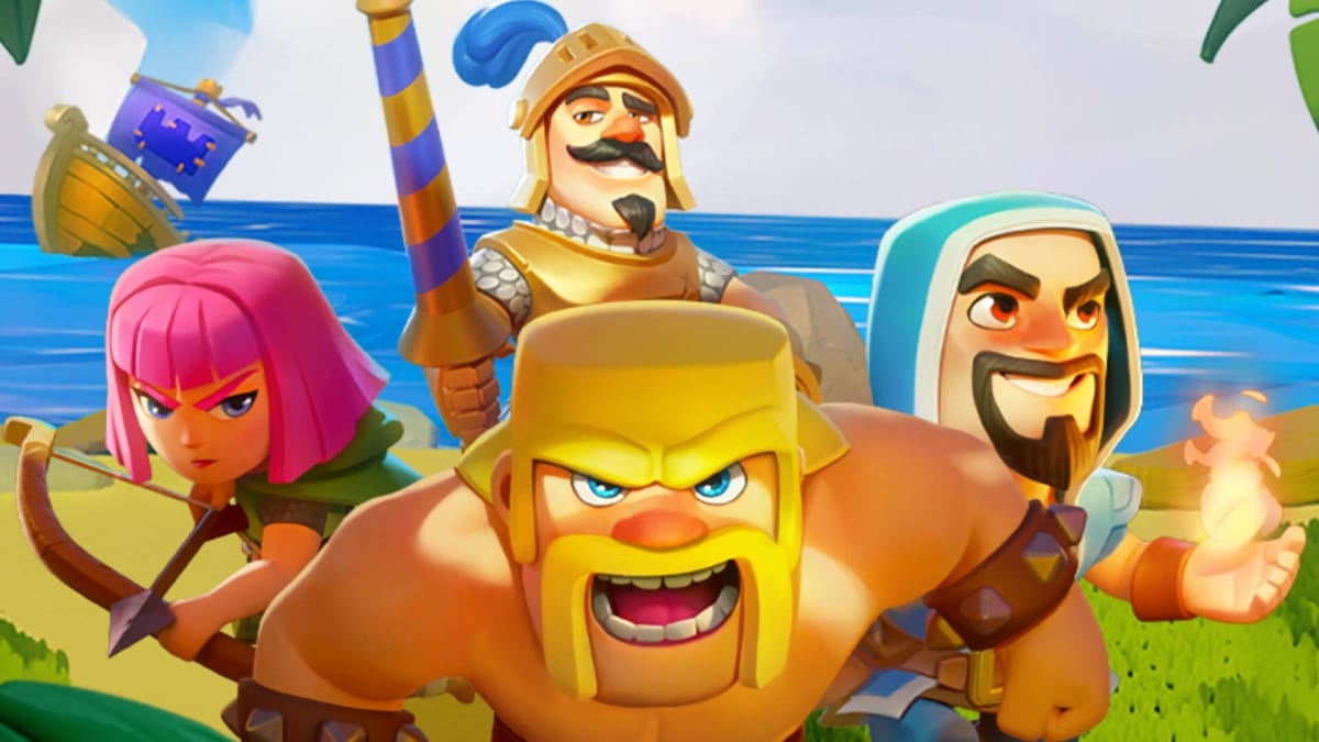 The characters from Supercell's turn-based battler Clash Quest