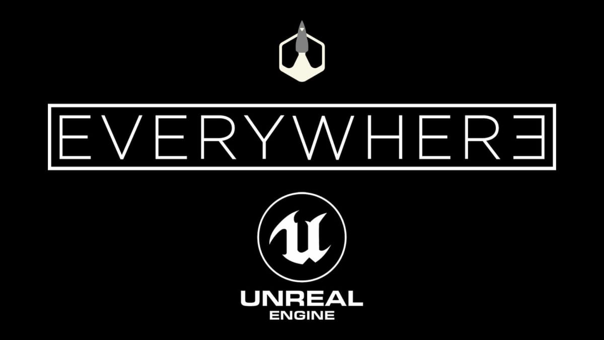 Everywhere header image showing that the game is created using unreal engine after Everywhere Blockchain rumors surfaced