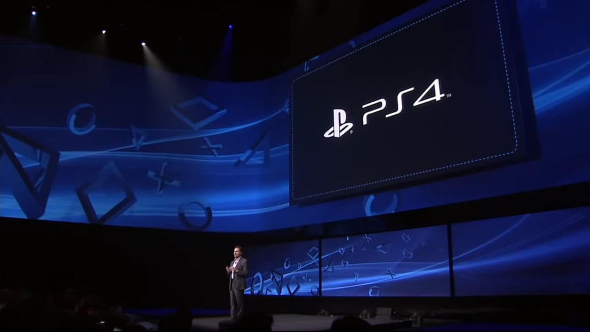 A PS4 presentation representing the end of PS4 shipment reporting
