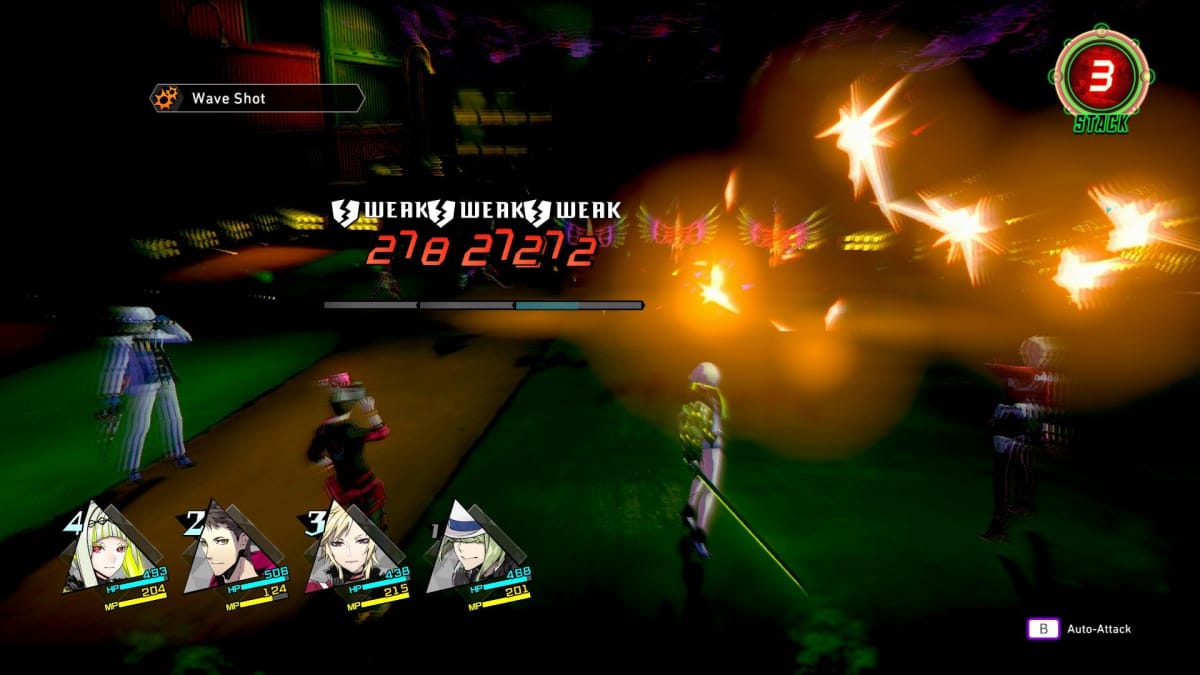 An attack in Soul Hackers 2 that deals extra damage to a number of enemies