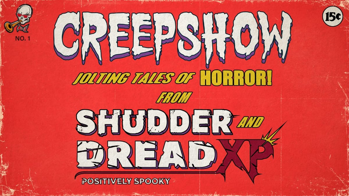 Creepshow Video Game announcement image showing off both the publisher and holding studio.