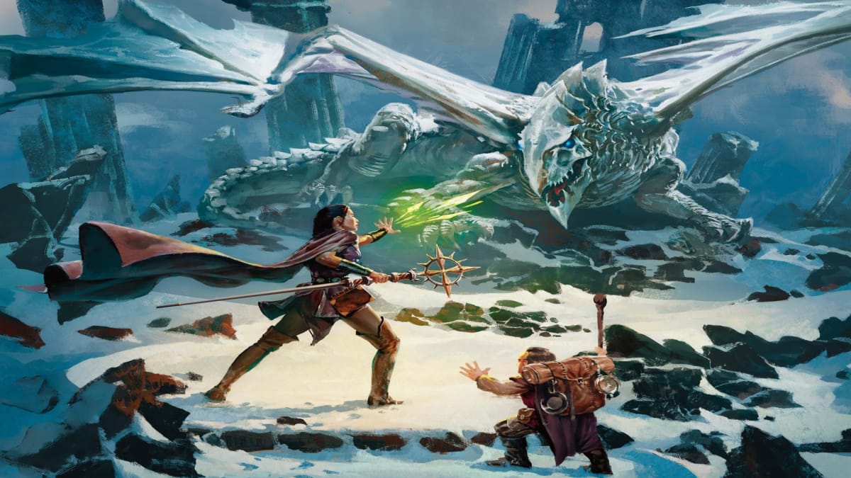 Promotional artwork from Dungeons & Dragons: Dragons of Stormwreck Isle