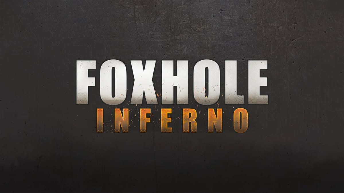 The Foxhole Inferno update logo for its 1.0 release