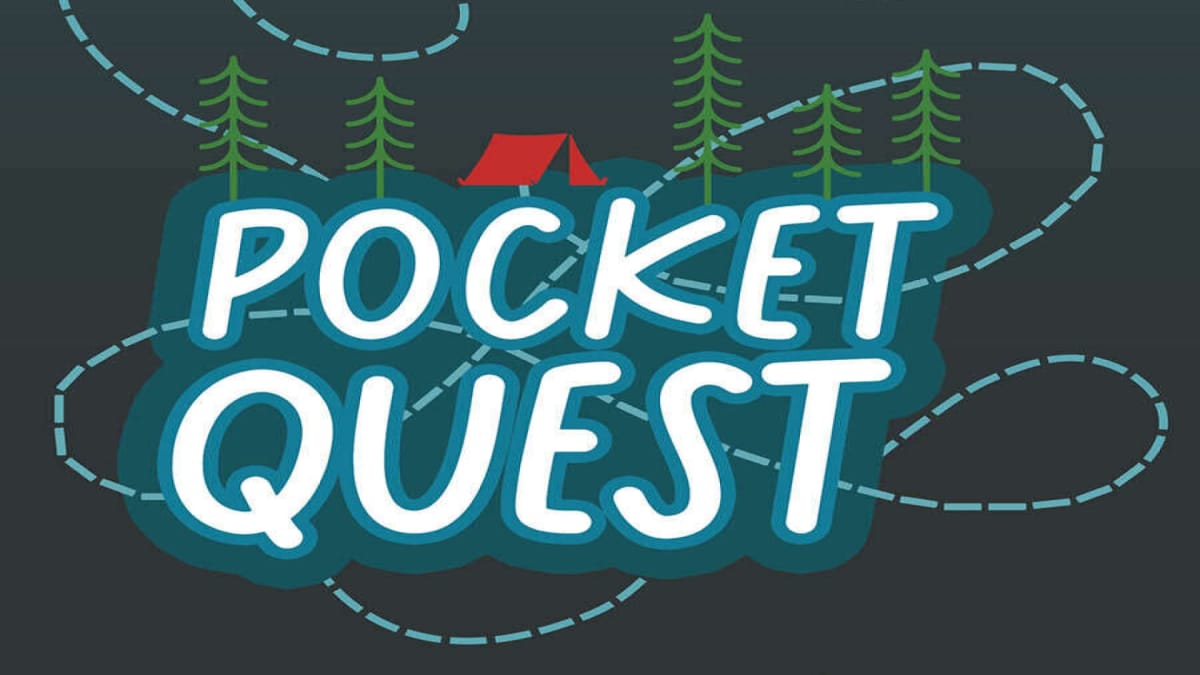 A promotional logo for PocketQuest 2022