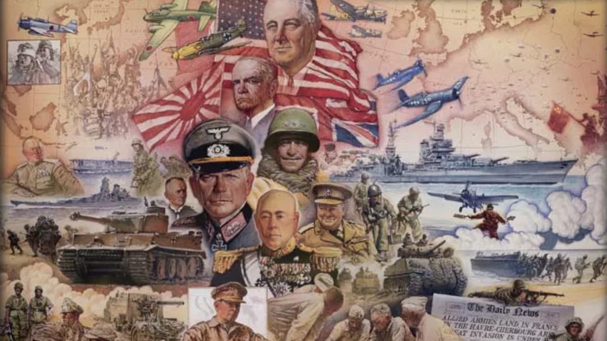 Official box art from Axis & Allies