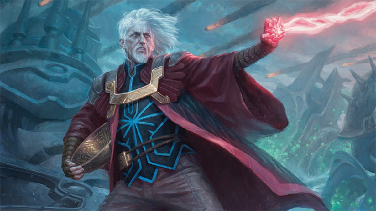 Promotional artwork of Urza from The Brothers' War