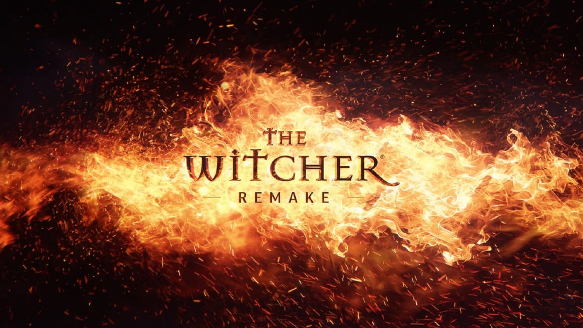 The Witcher Remake header showing the game's logo.
