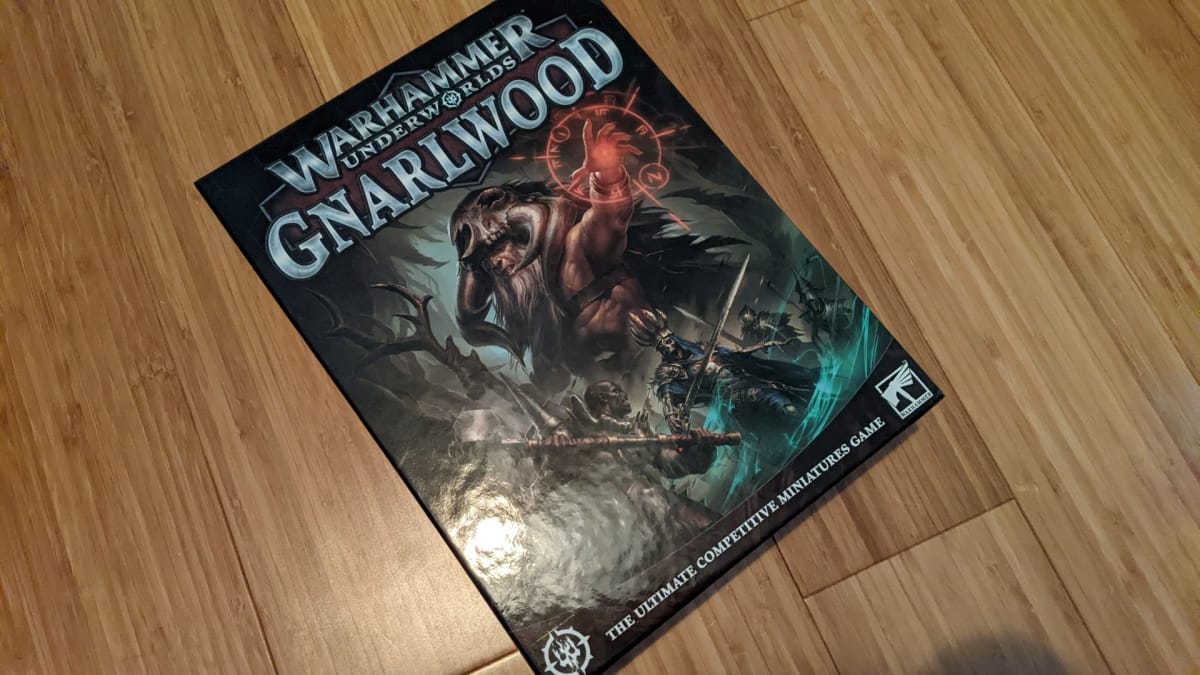 An image of the Warhammer Underworlds Gnarlwood Box