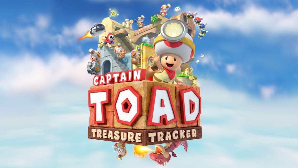 captain toad treasure tracker key art