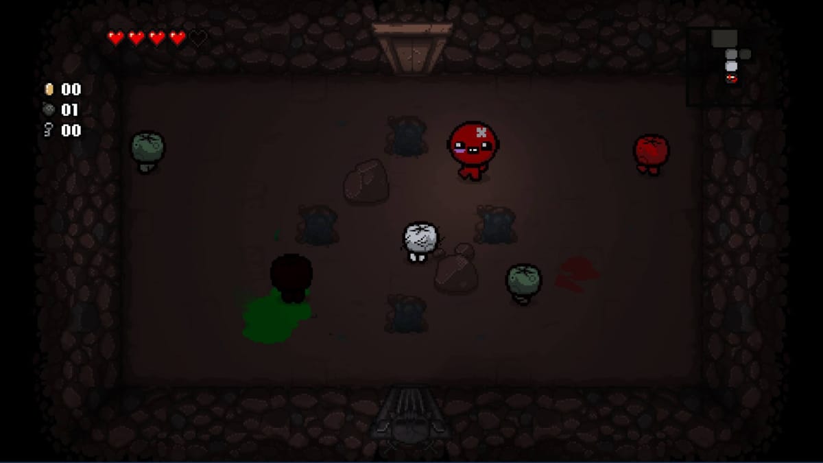 The Binding of Isaac: Rebirth Repentance Update screenshot showing off some gameplay.