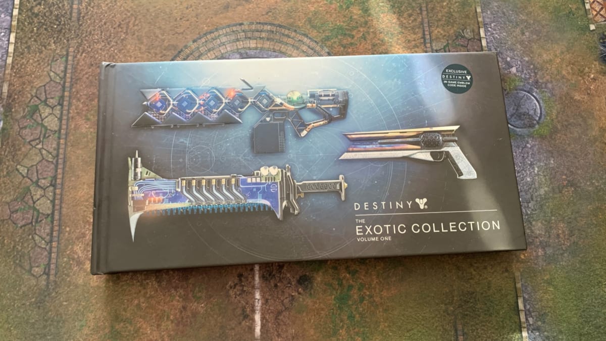 A copy of the book Destiny The Exotic Collection Volume 1