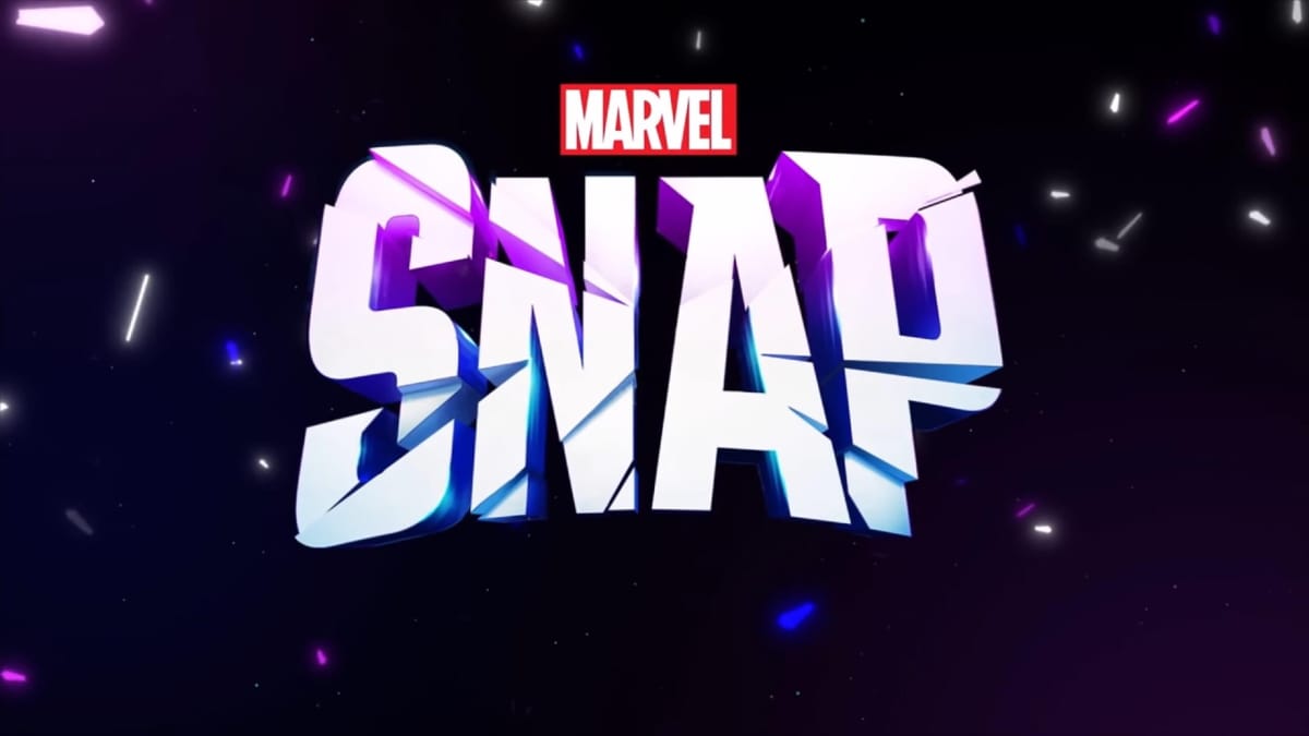 Marvel Snap update screenshot showing the game logo.