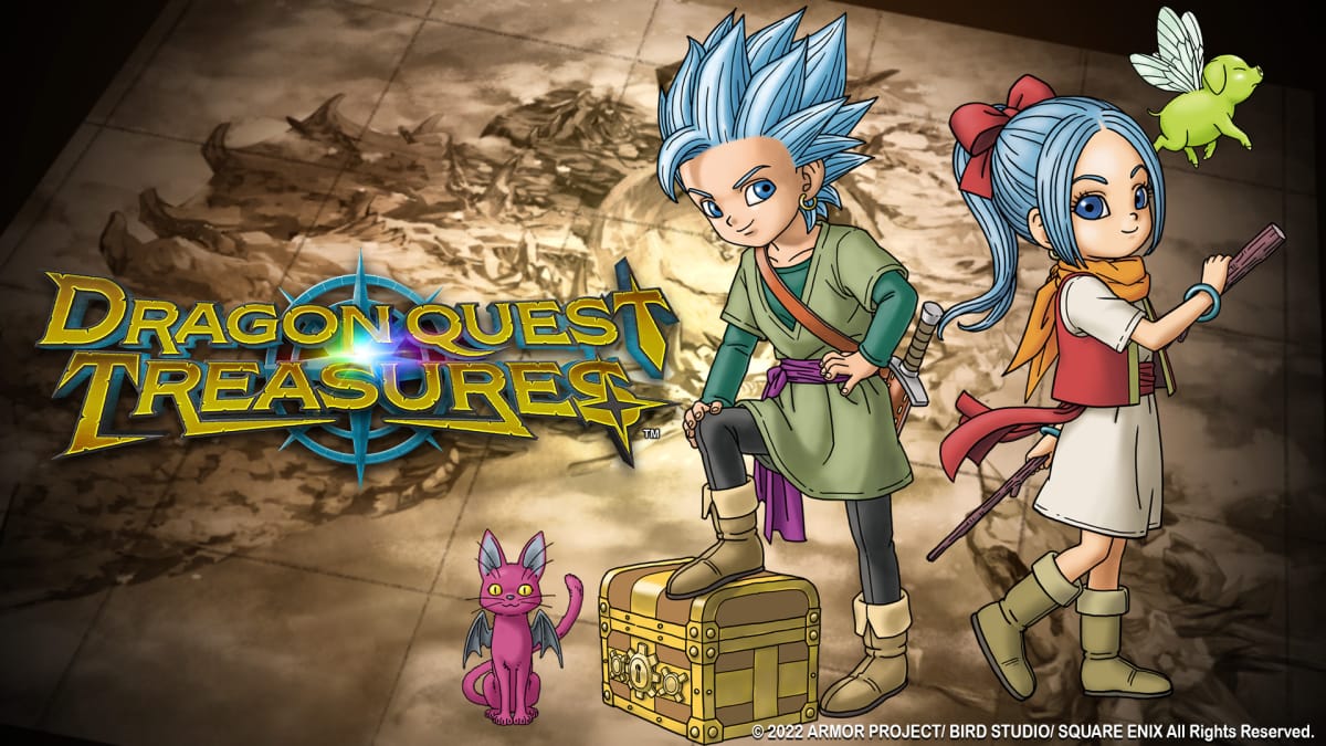Key art of Dragon Quest Treasures