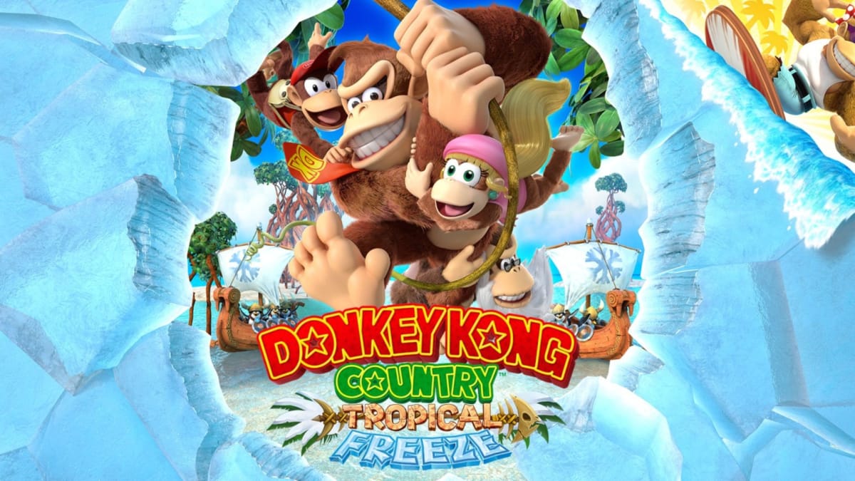 Donkey Kong Country Tropical Freeze Key Art