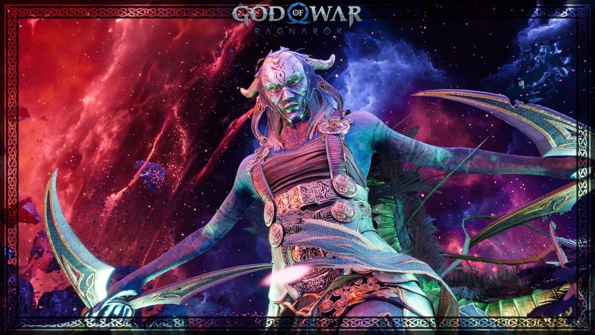 God of war Ragnarok photo mode screenshot from the playstation blog