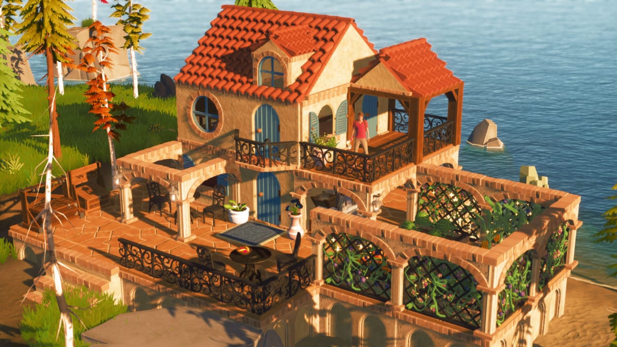 A beautiful villa in the new Len's Island update