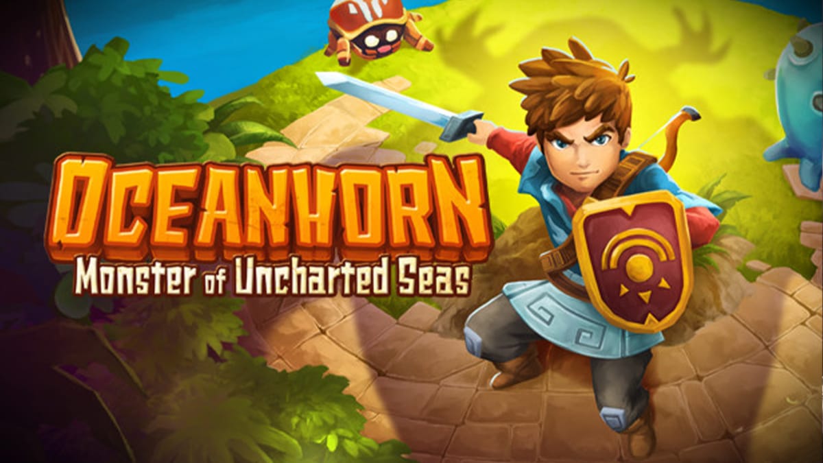 Oceanhorn: Monster of Uncharted Seas Key Art