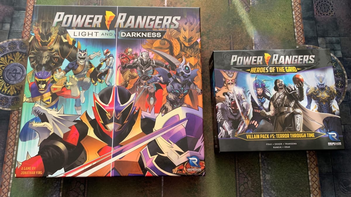 An image of the Power Rangers Light and Darkness and Villain Pack 5 packs