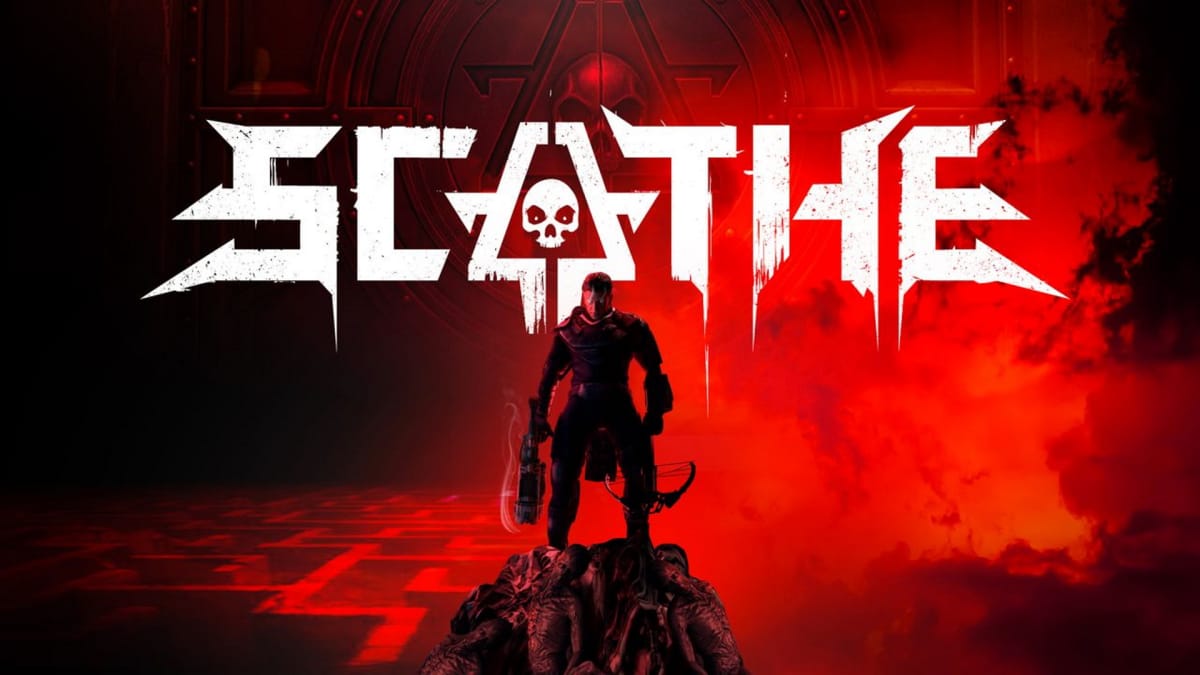 Scathe game page header.