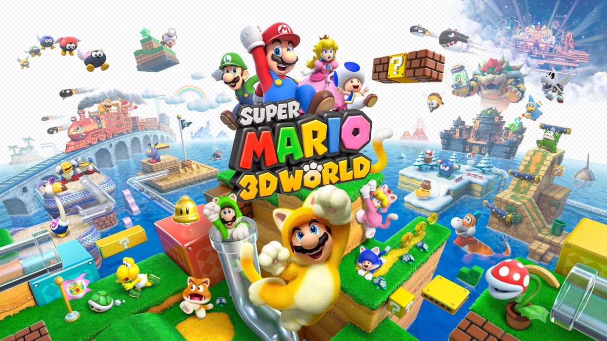 Super Mario 3D World Key Art