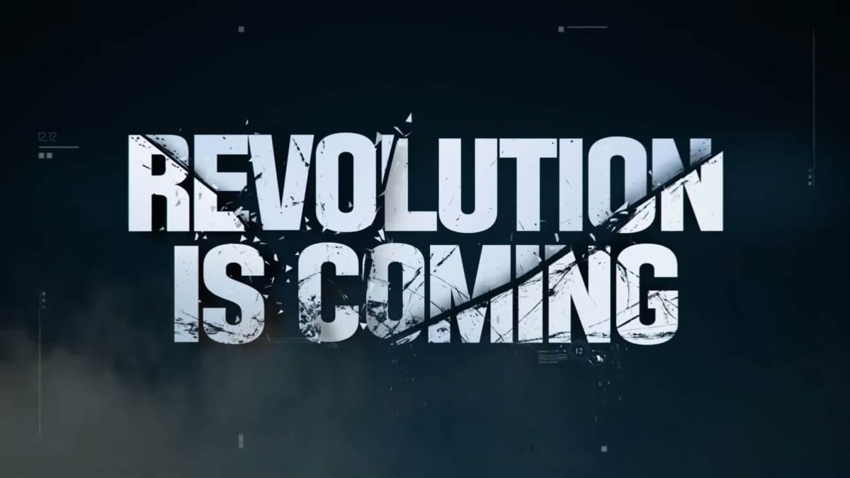 A banner proclaiming that "REVOLUTION IS COMING" for the new Super People Revolution update