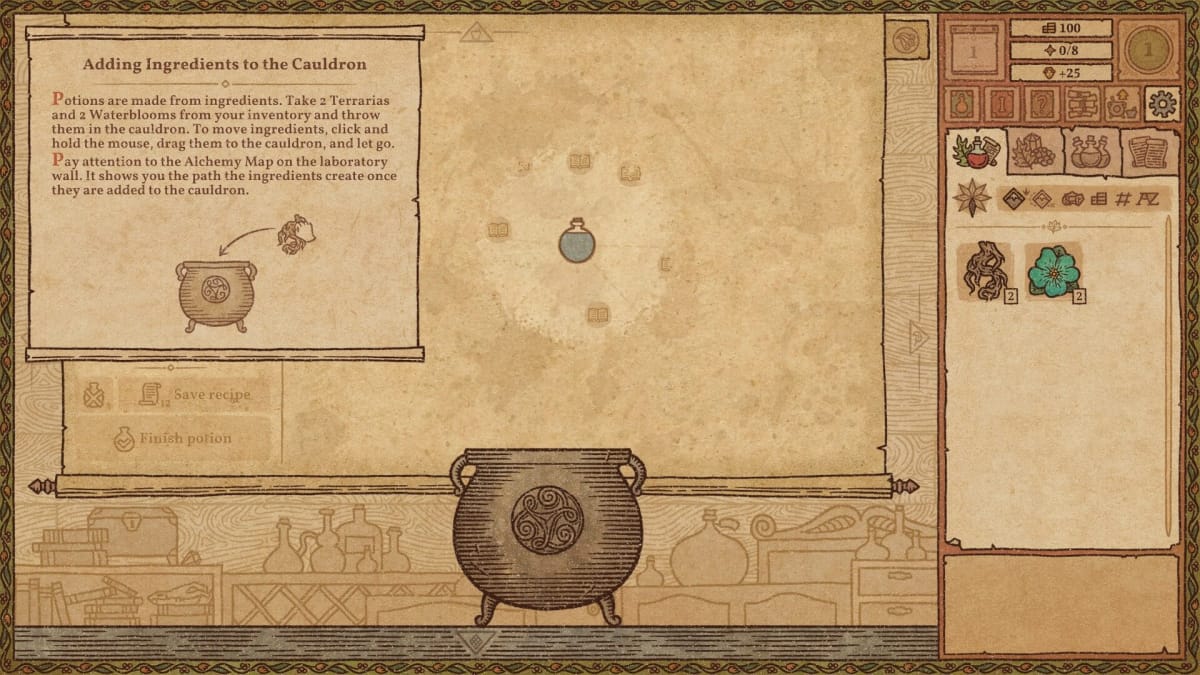 potion craft alchemist simulator header tutorial
