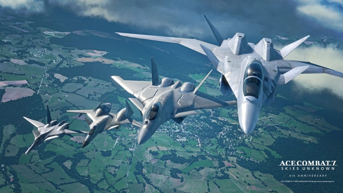 Ace Combat 7 Skies Unknown 4th Anniversary