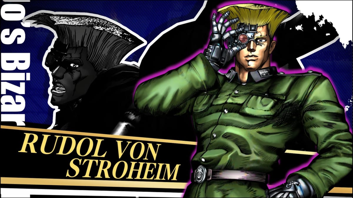 JoJo's Bizarre Adventure All-Star Battle R - Rudol Von Stroheim 