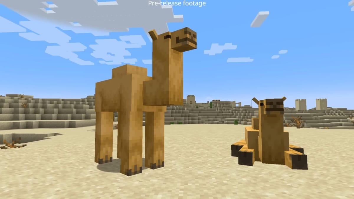 Minecraft 1.20 Update Camel