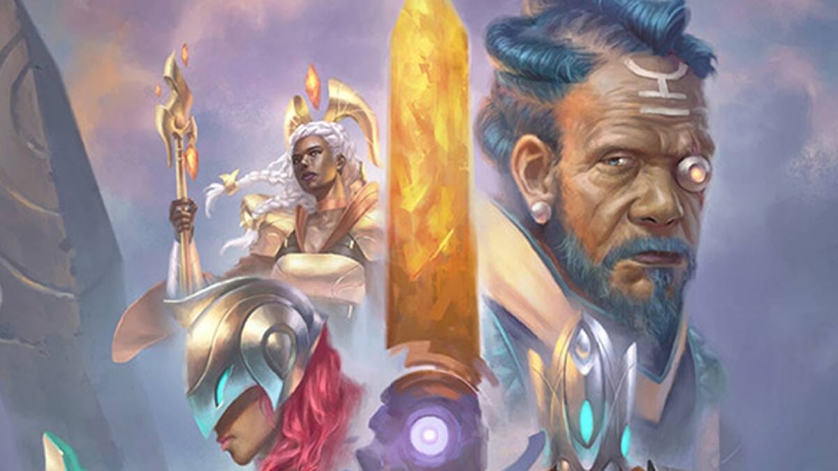 Cover artwork for the Numenera RPG by Monte Cook Games