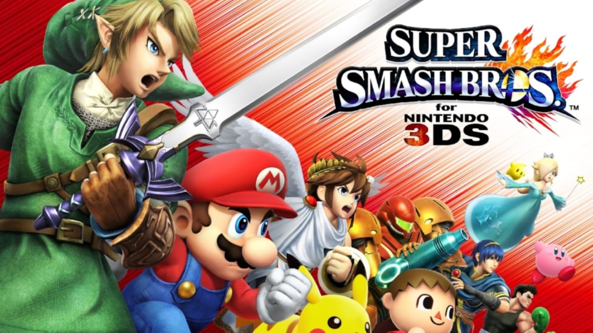 Super Smash Bros for 3DS Key Art