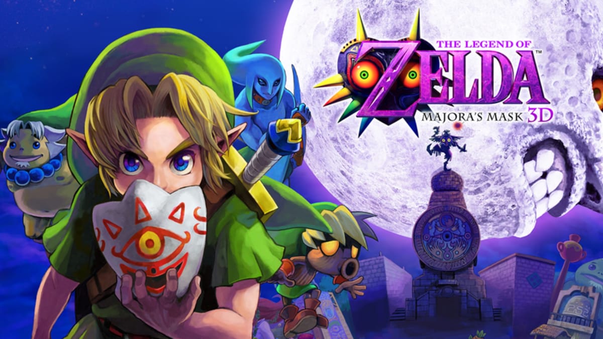 The Legend of Zelda Majora's Mask 3D Key Art
