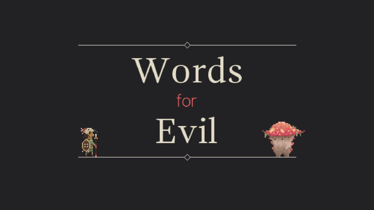 Words for Evil Key Art