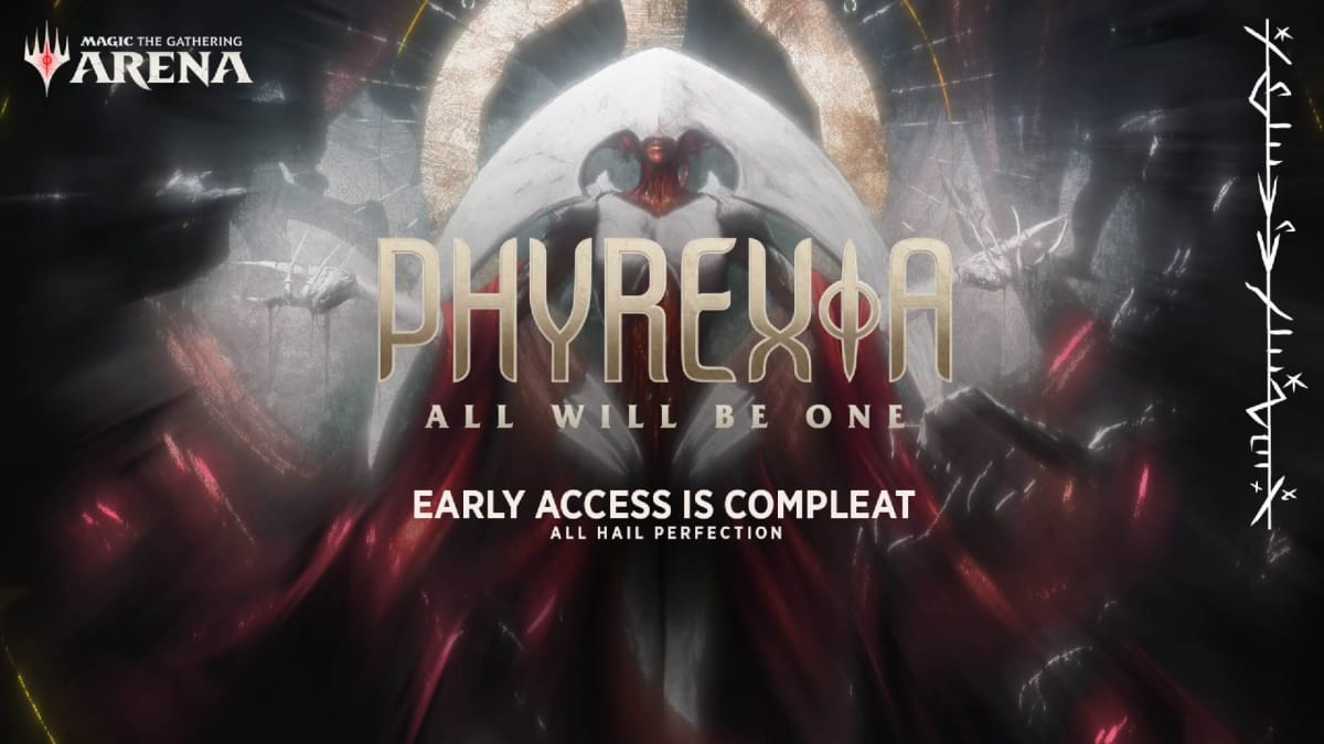 Elesh Norn Proclaiming the end of the Magic Arena Early Access for Phyrexia All Will Be One