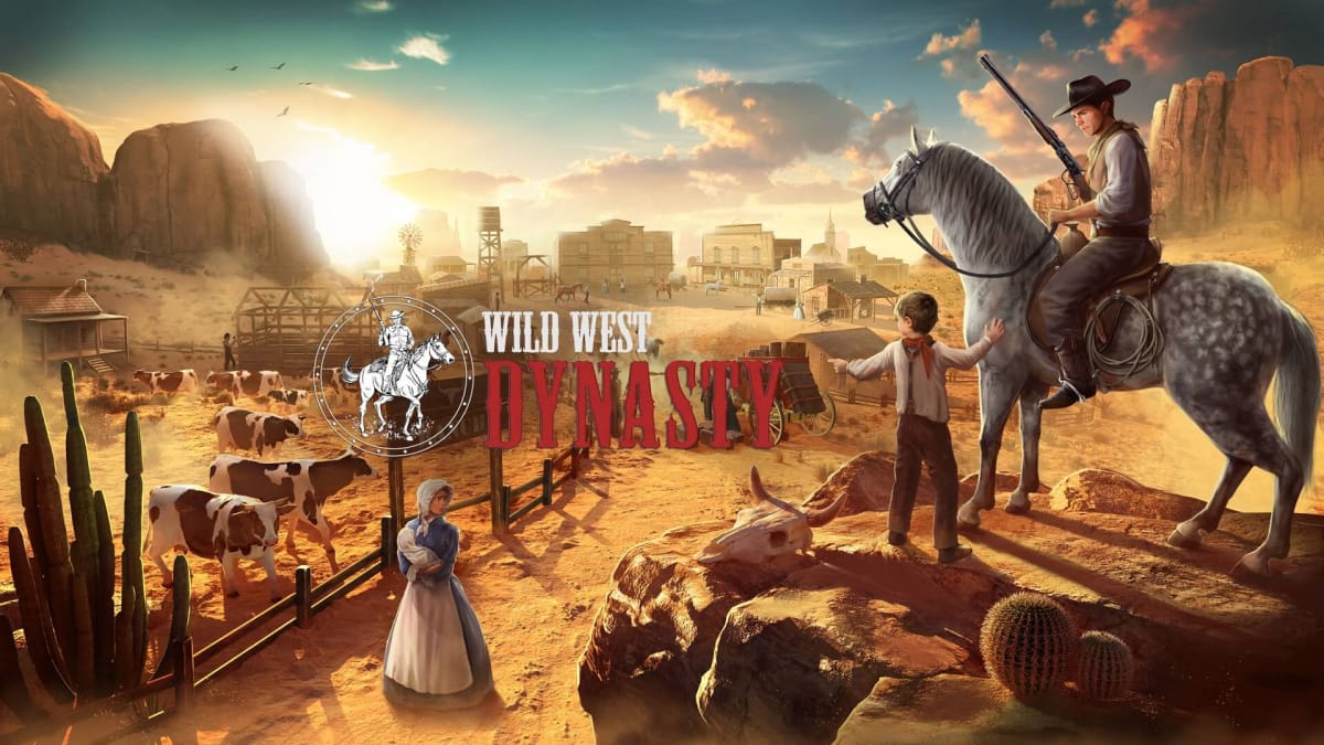 Title Screen Wild West Dynasty