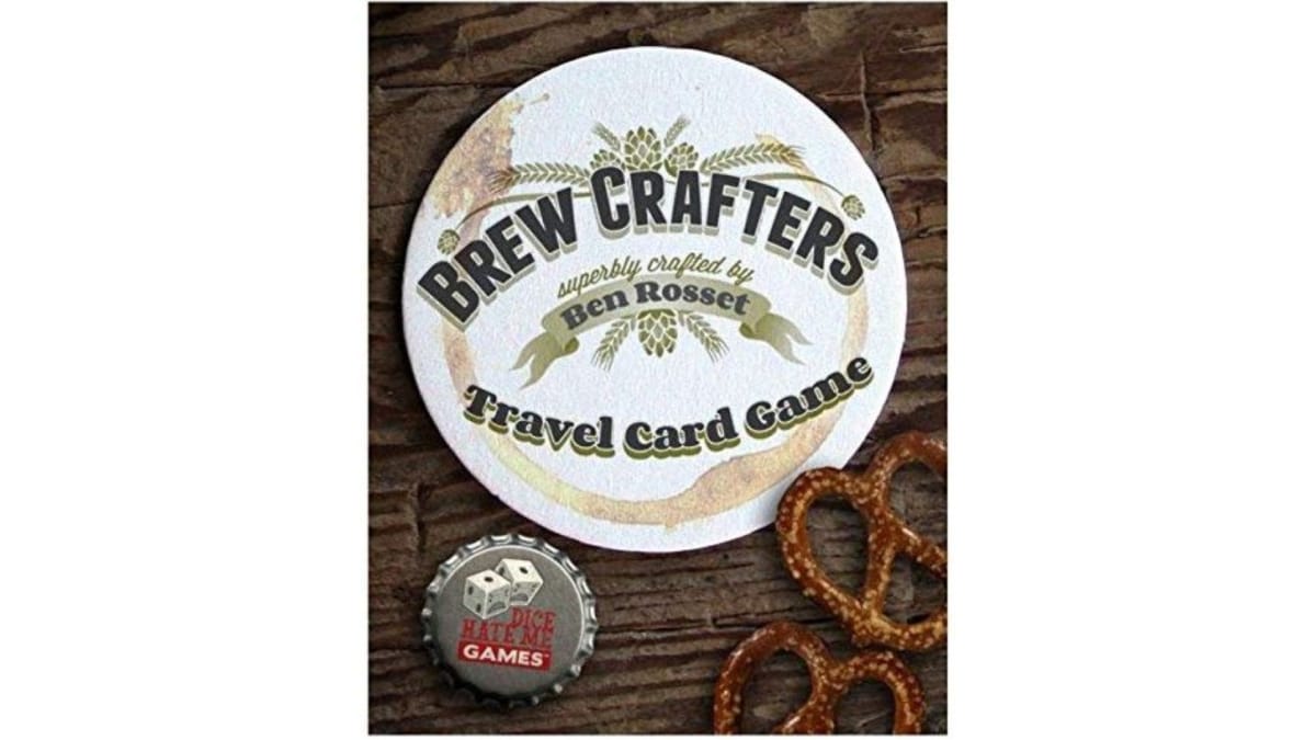 Brew Crafters: The Travel Card Game Box Art On White Void Background
