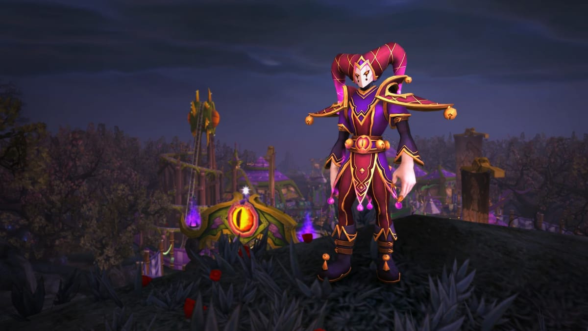 World of Warcraft Trading Post transmog, Darkmoon Faire Ensemble 