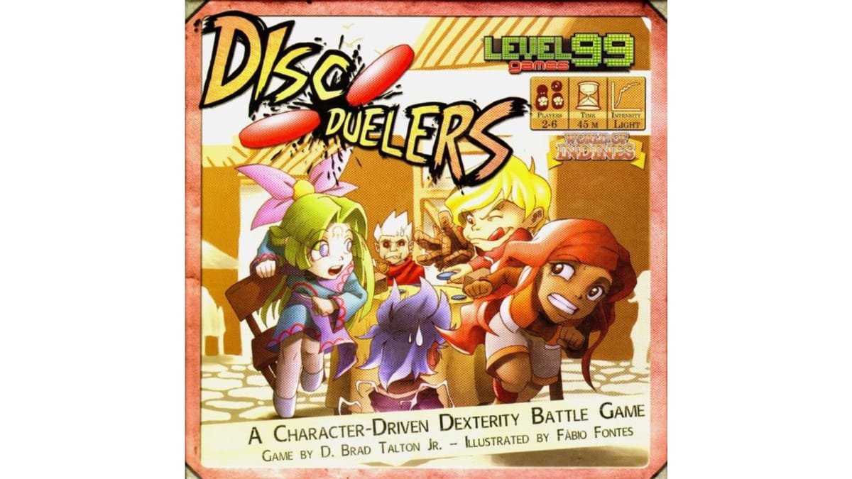 Disc Duelers Box Cover Art 