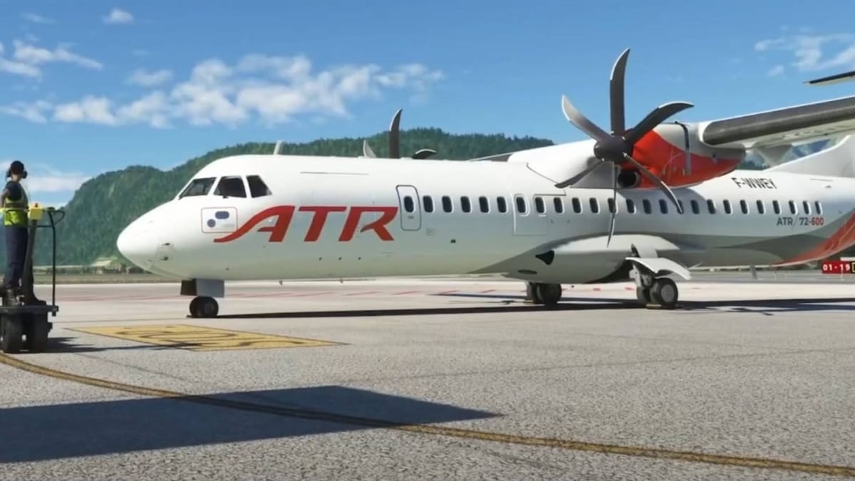 Microsoft Flight Simulator ATR 72