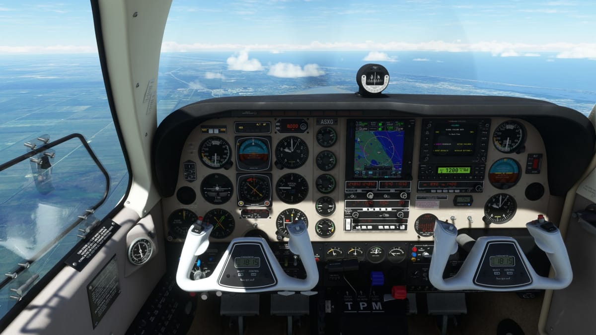 Microsoft Flight Simulator Analog Bonanza