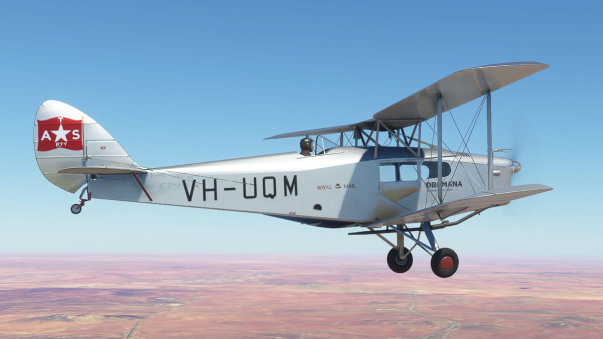Microsoft Flight Simulator Fox Moth